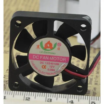 Нов фен-охладител за DC12S4010M 4010 12V 0.09 A 4 см Безшумен вентилатор за охлаждане на видеокартата 40*40*10 мм